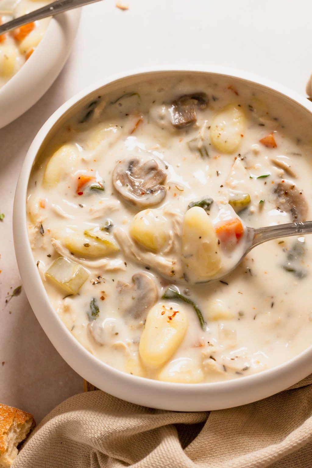 Chicken Gnocchi Soup (Without Half and Half) Cookrita