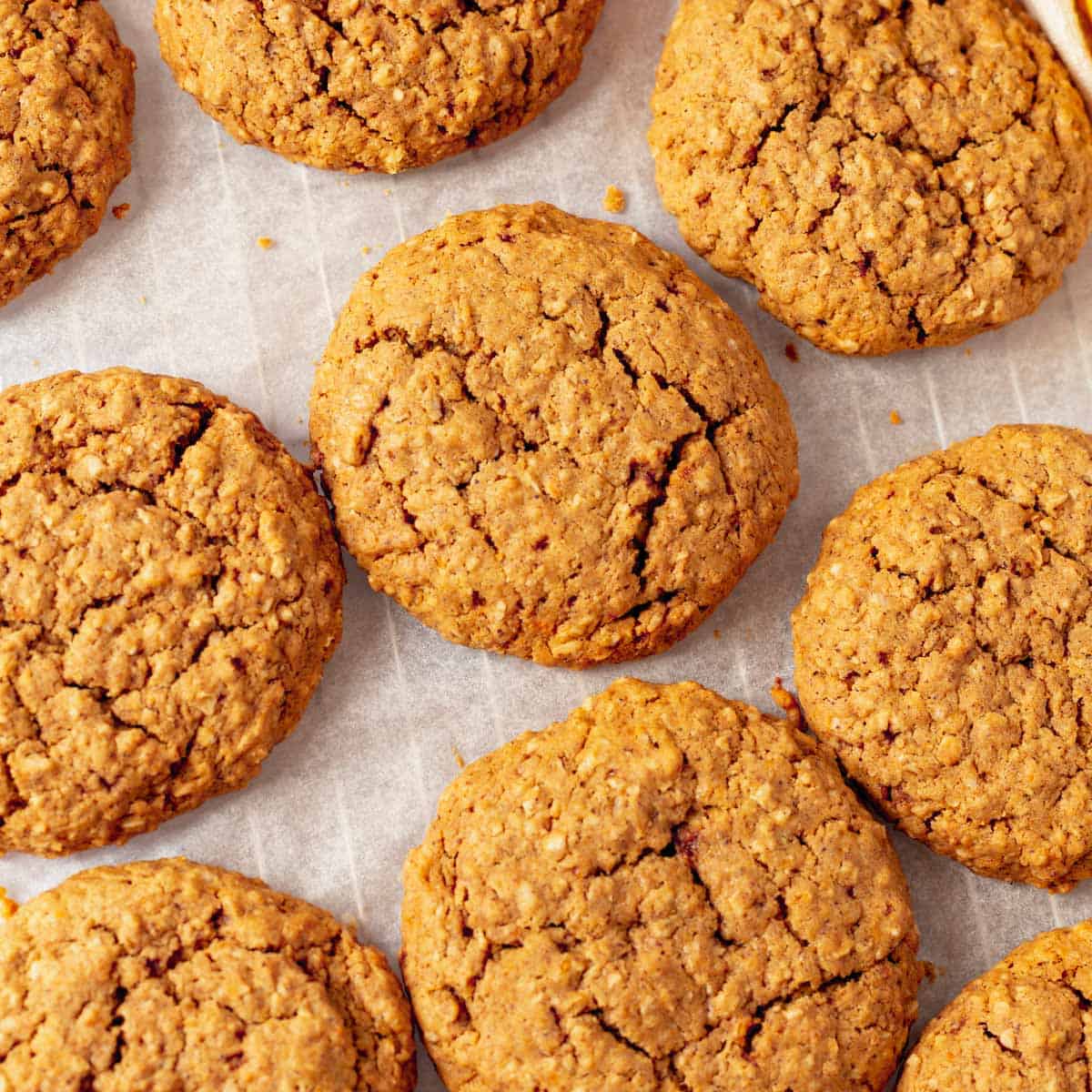 Brown Butter Pumpkin Oatmeal Cookies