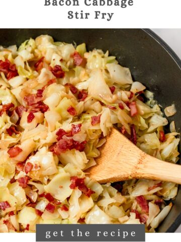 Bacon Cabbage Stir Fry