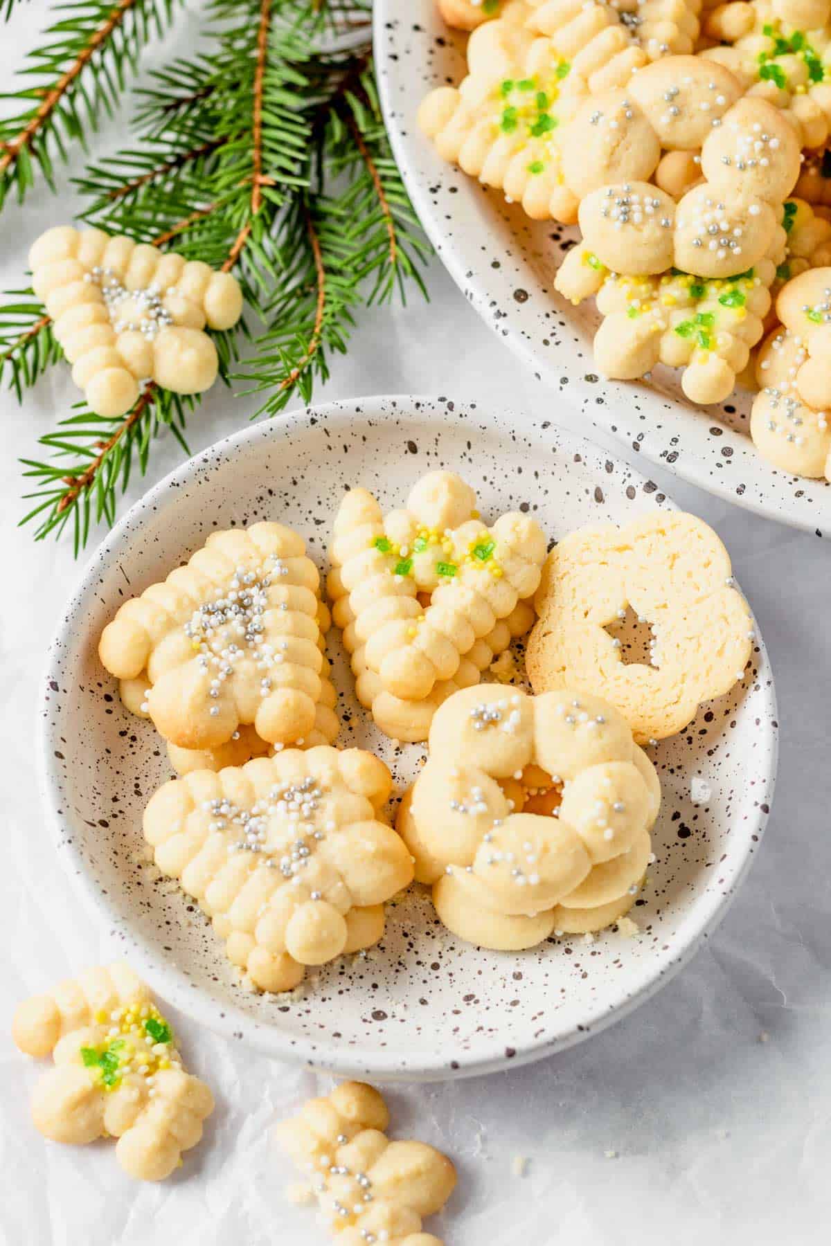 Cream Cheese Christmas Spritz Cookies Recipe
