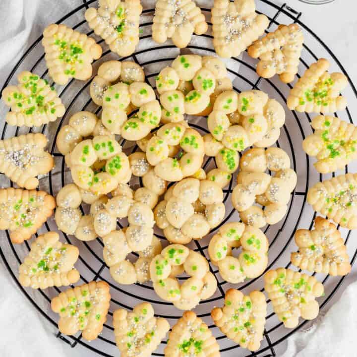 Cream Cheese Christmas Spritz Cookies Recipe Cookrita