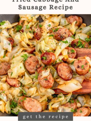 Fried Cabbage And Sausage Skillet