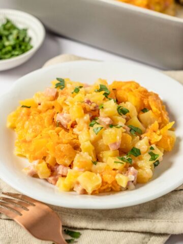 Breakfast Casserole With Potatoes And Ham