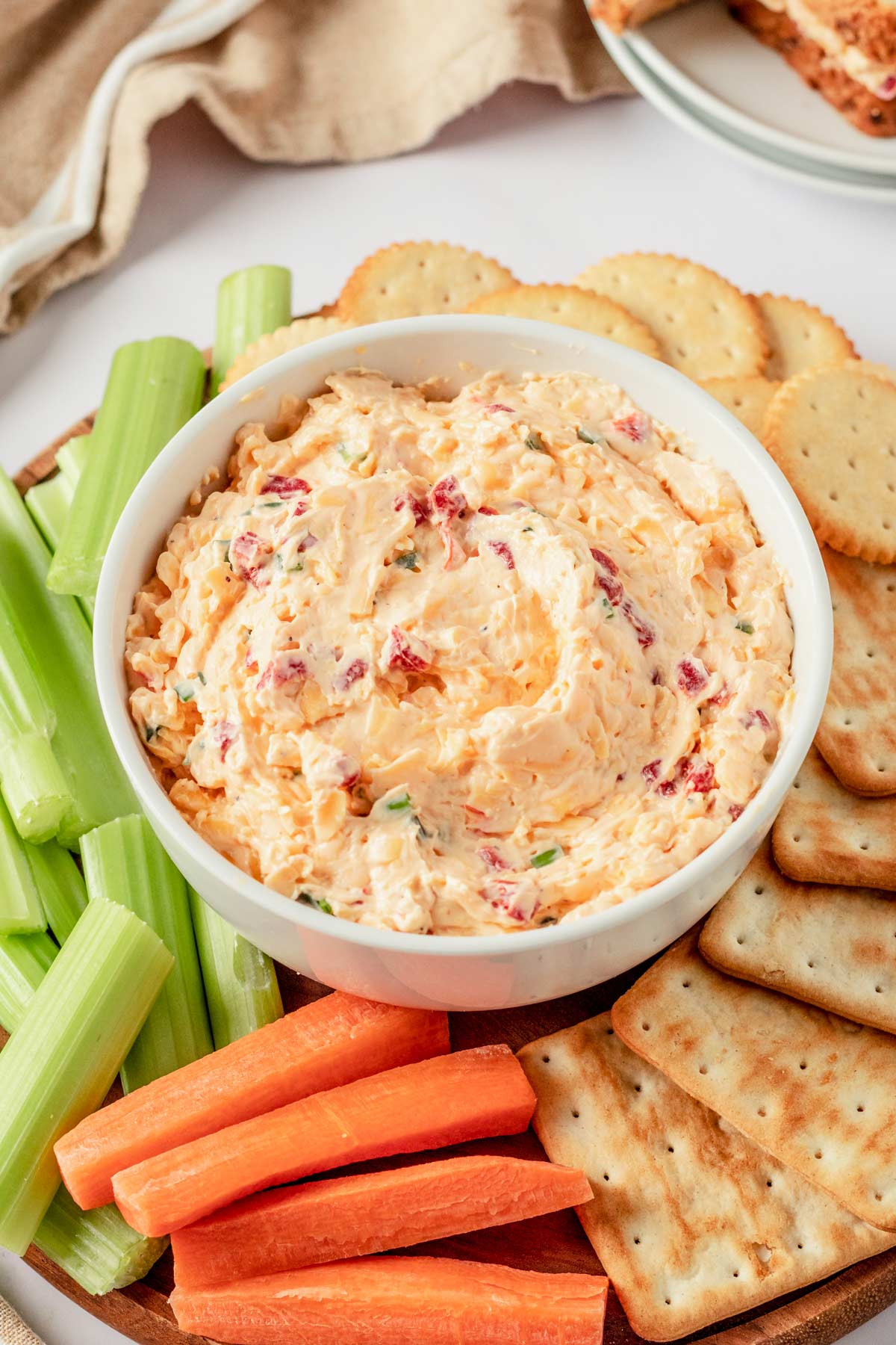 Jalapeno Pimento Cheese in bowl