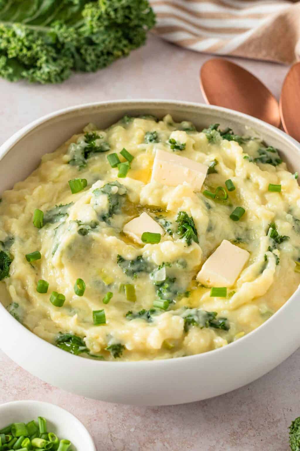 Irish Mashed Potatoes (Easy Colcannon Recipe)