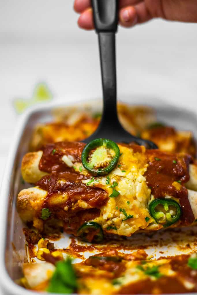 vegetarian enchiladas