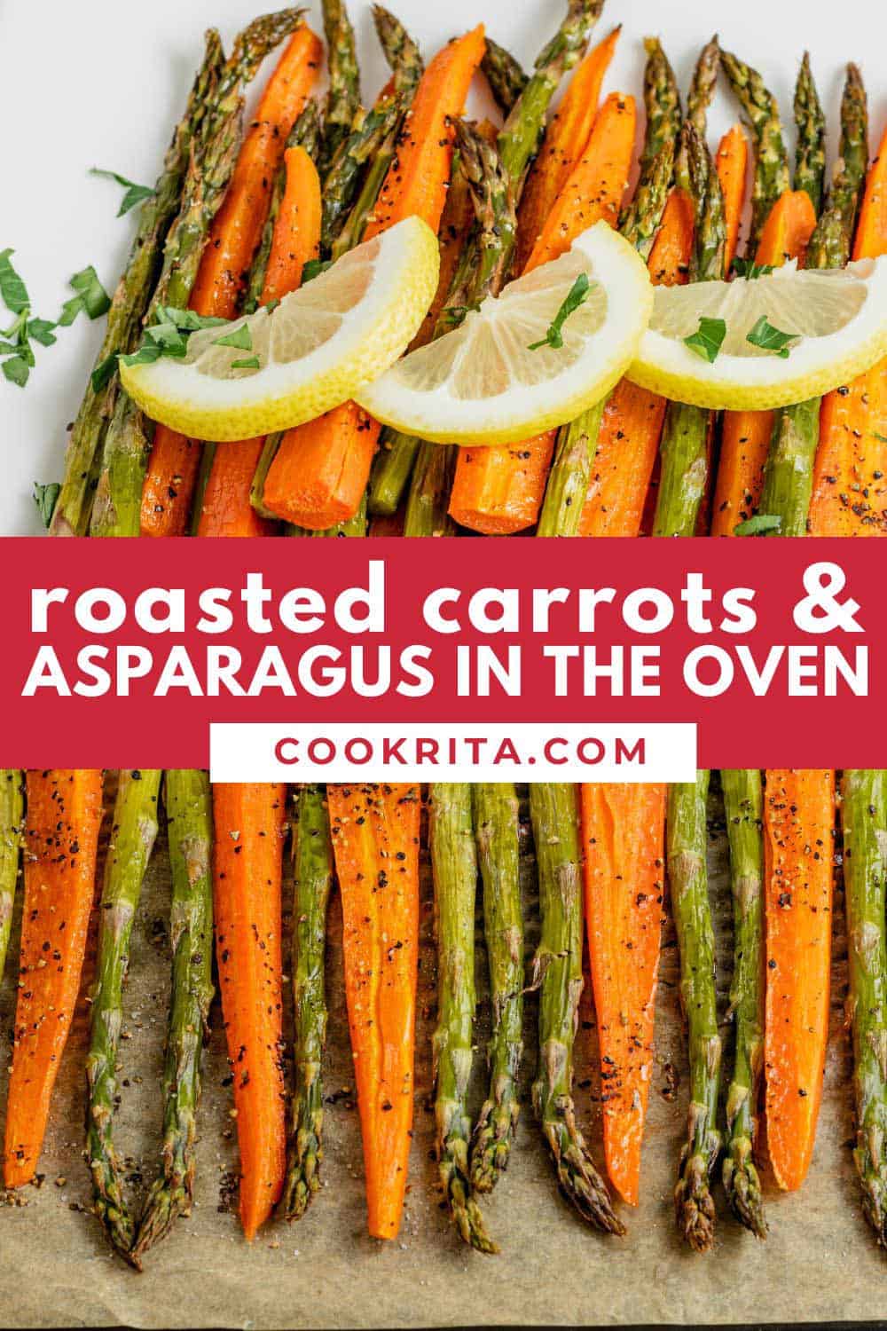 Easy Roasted Carrots and Asparagus In The Oven Cookrita