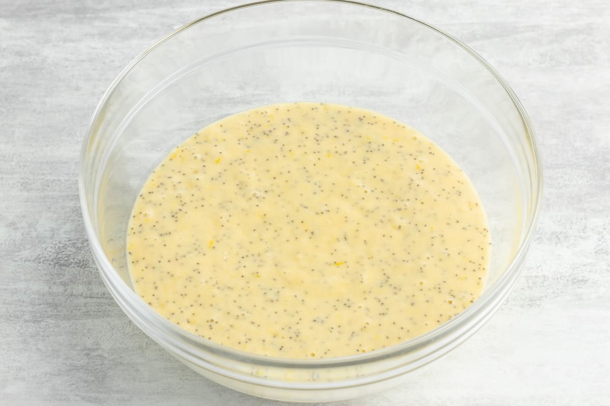 lemon poppyseed bread batter