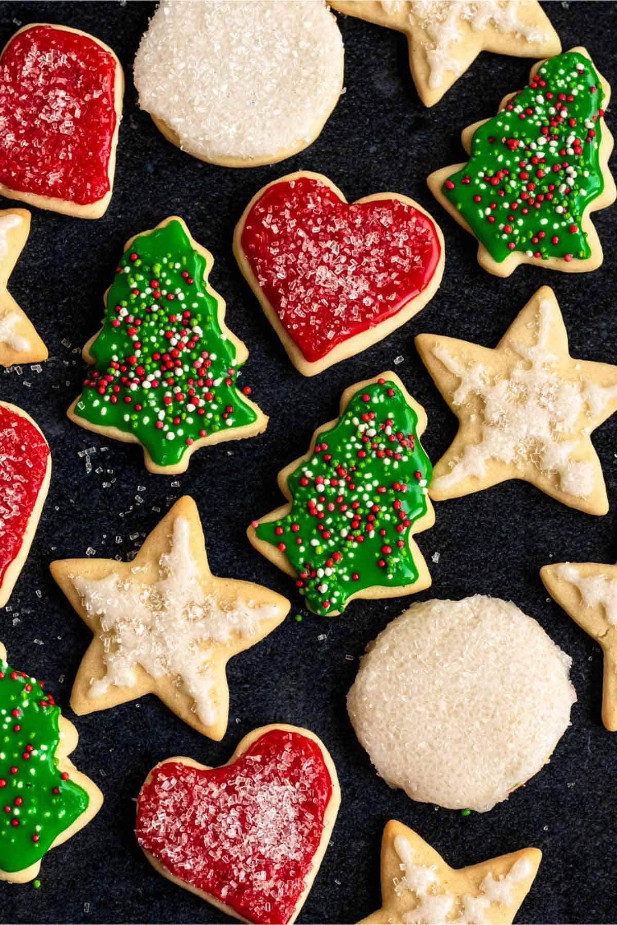 christmas cookies.