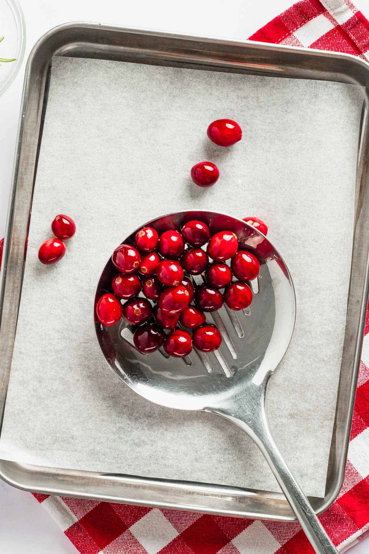cooked cranberries in sugar.
