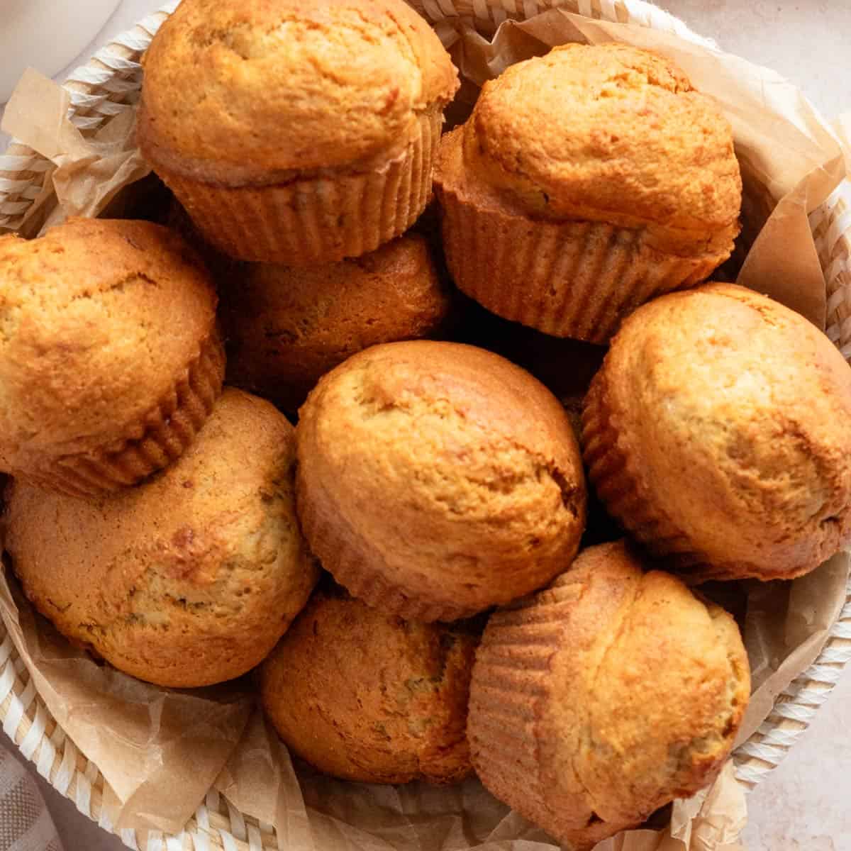 Air Fryer Banana Muffins