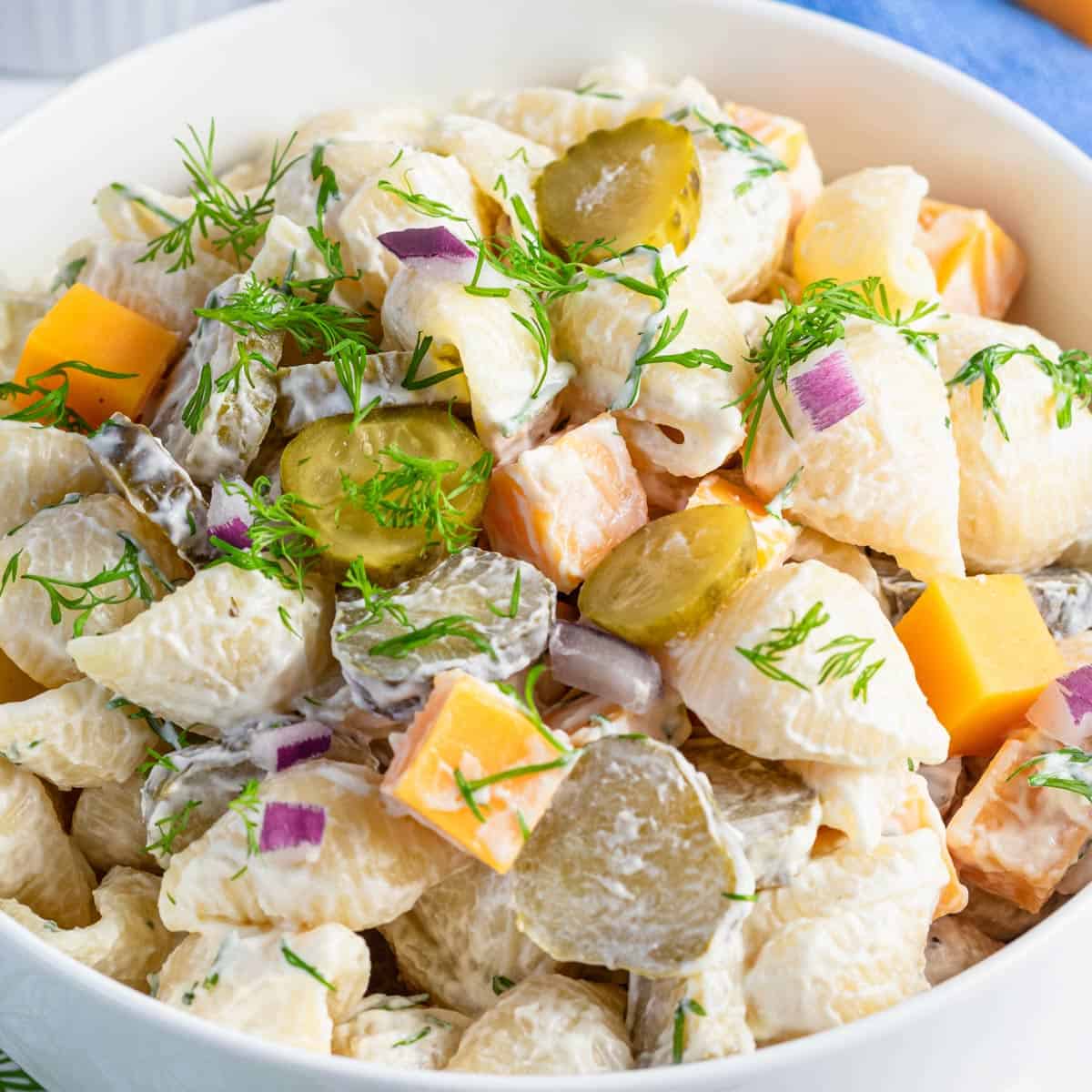 dill pickle salad bowl.