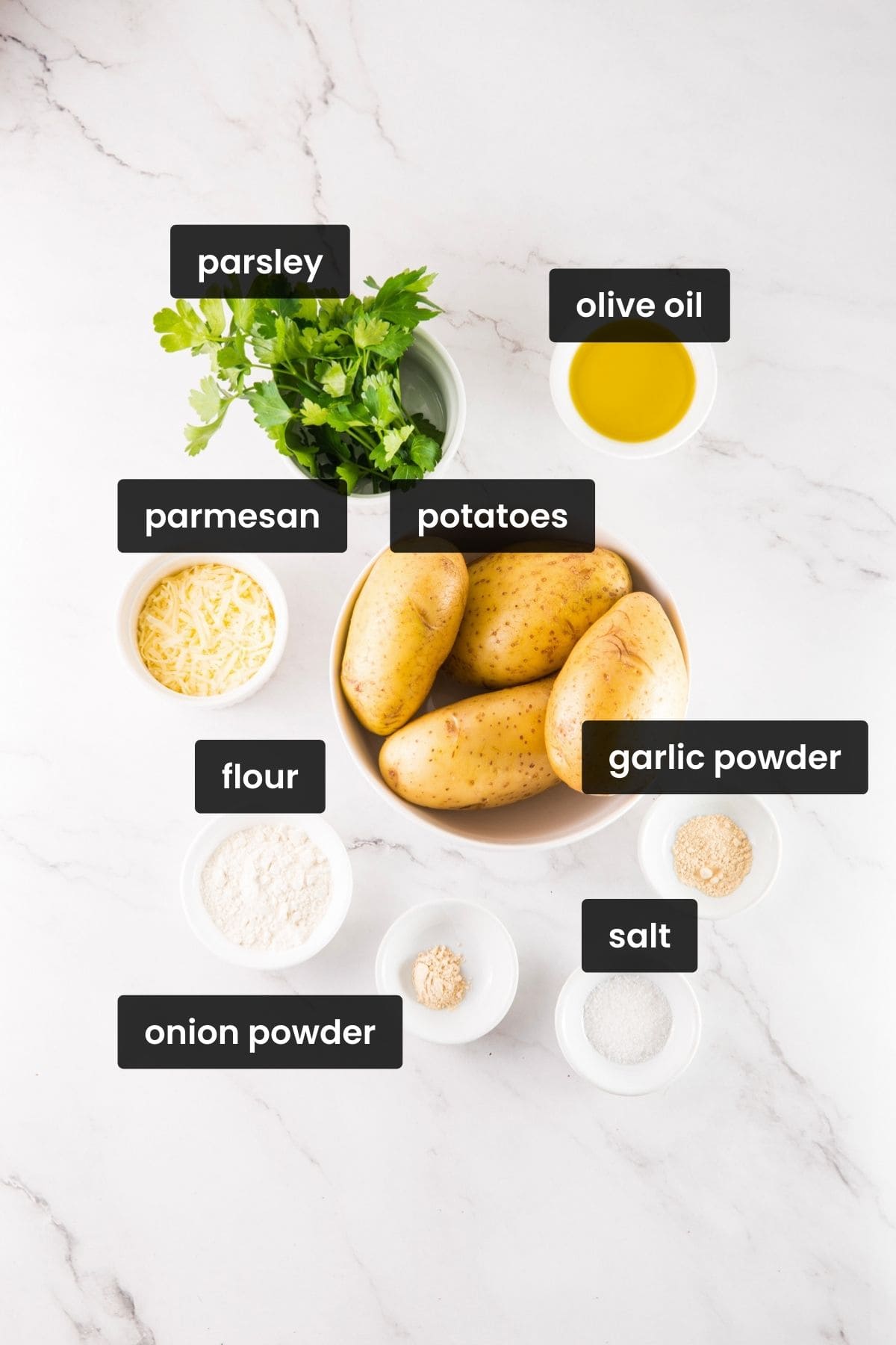 ingredients for air fryer tater tots.