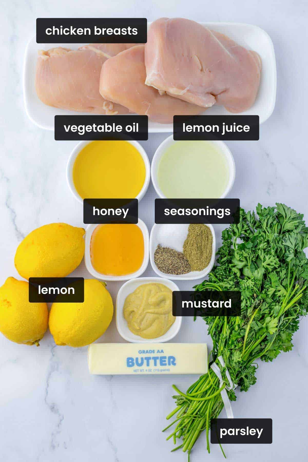 lemon chicken ingredients.