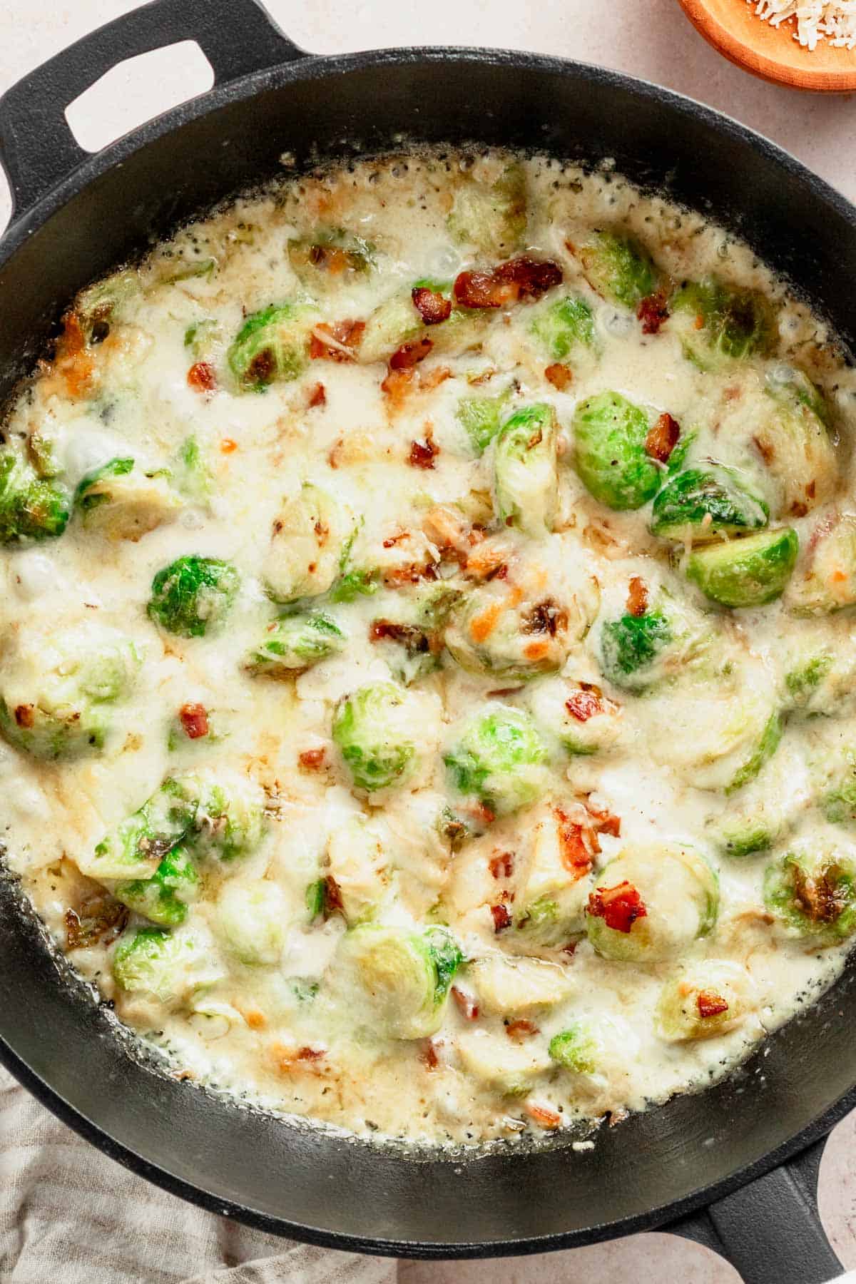 brussel sprouts skillet.