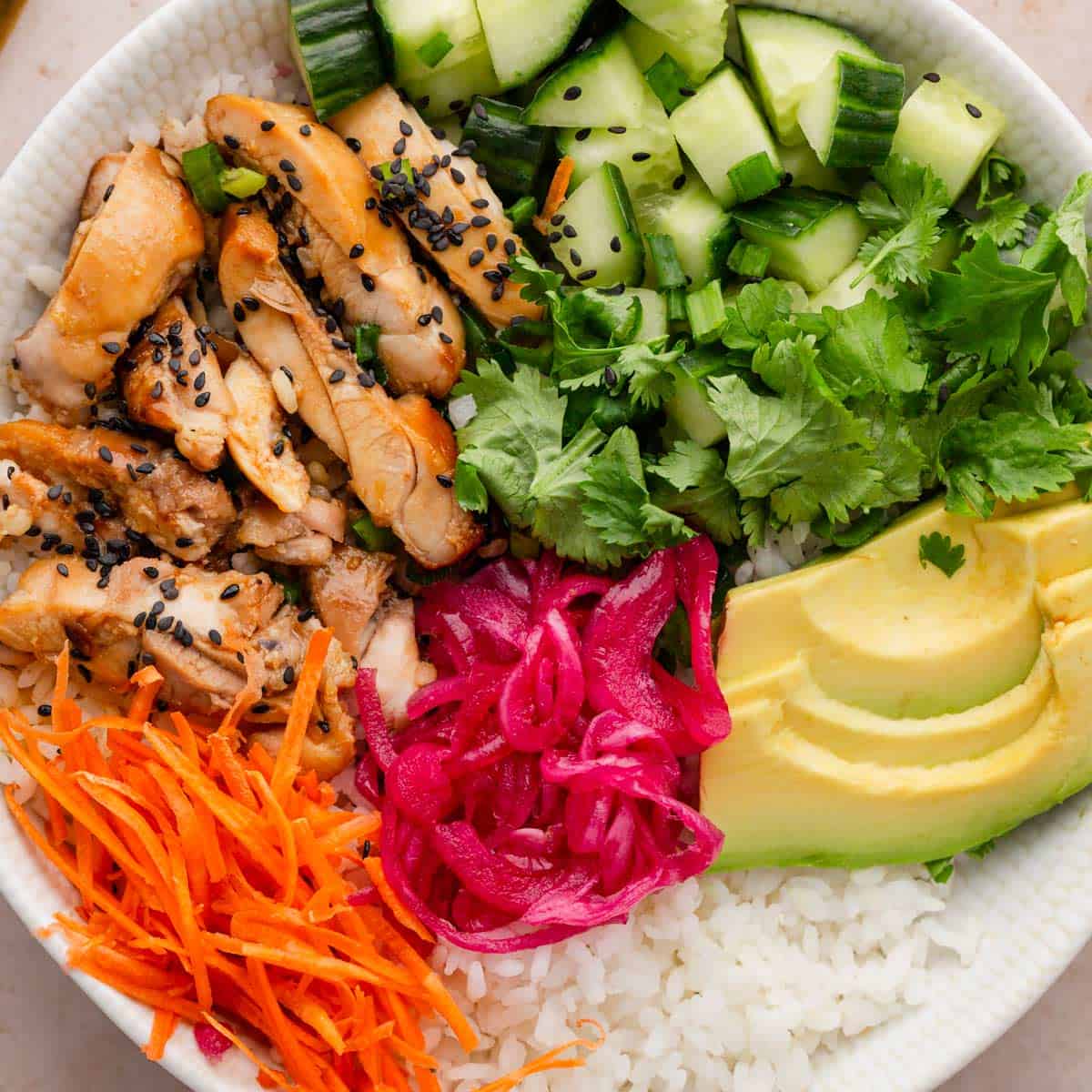 Honey Soy Chicken Bowl
