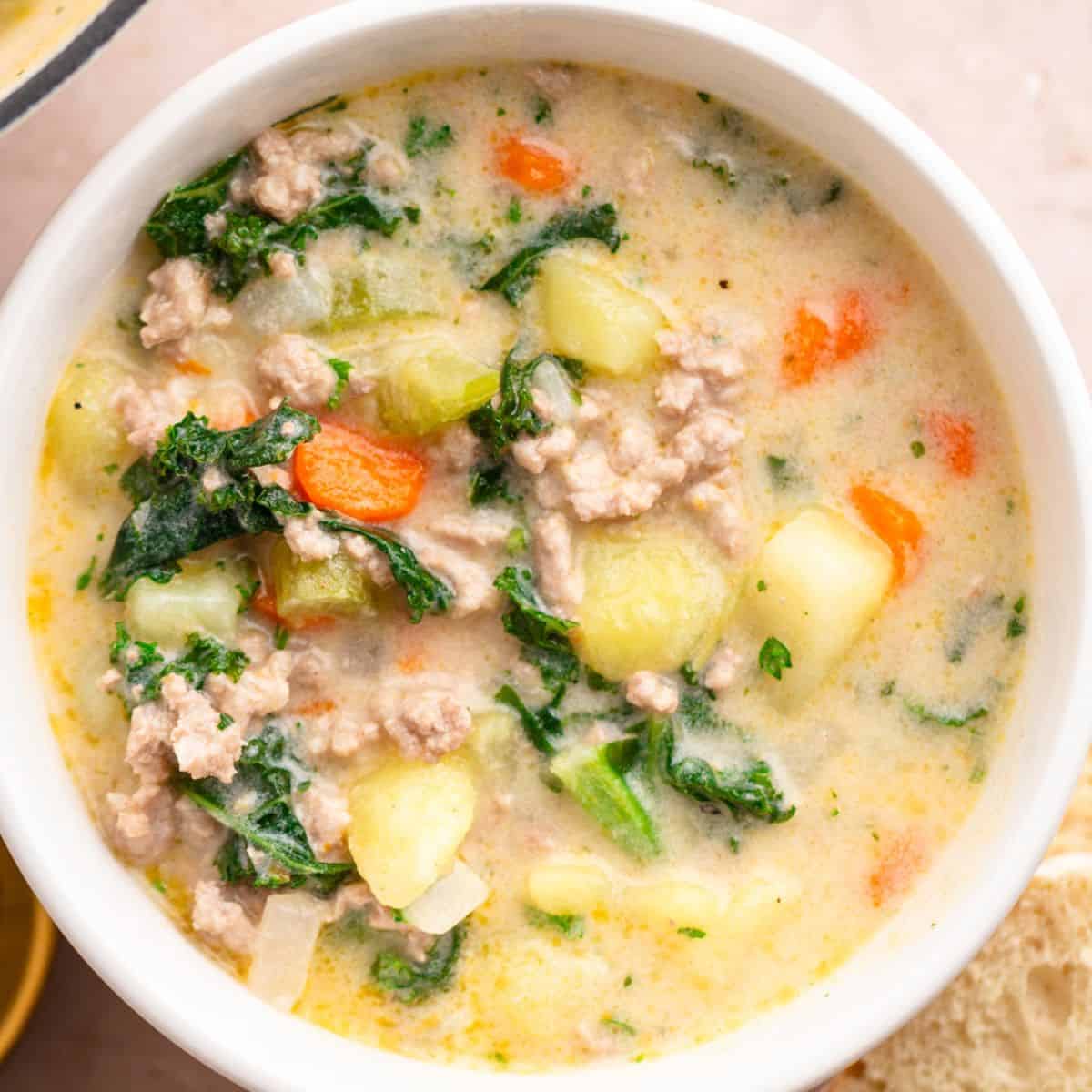 Creamy Tuscan Soup,