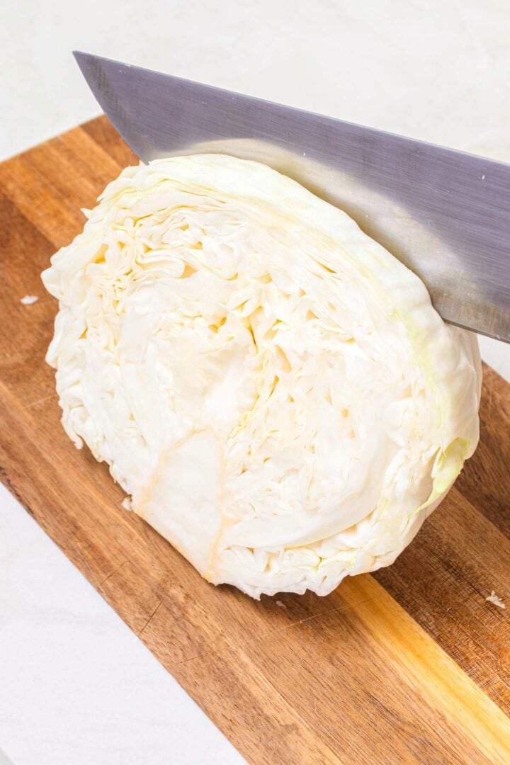 How to Cut Cabbage (Wedges, Steaks, Slaw, and Cubes!)