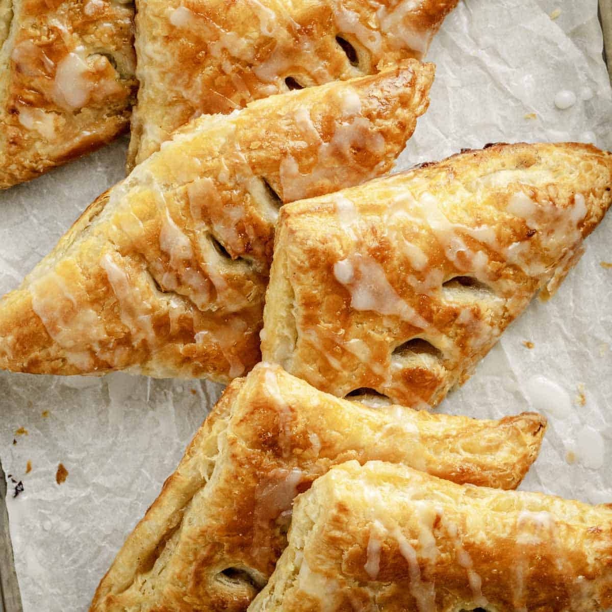 Easy Apple Turnovers with Puff Pastry