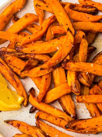 air fryer sweet potato fries.