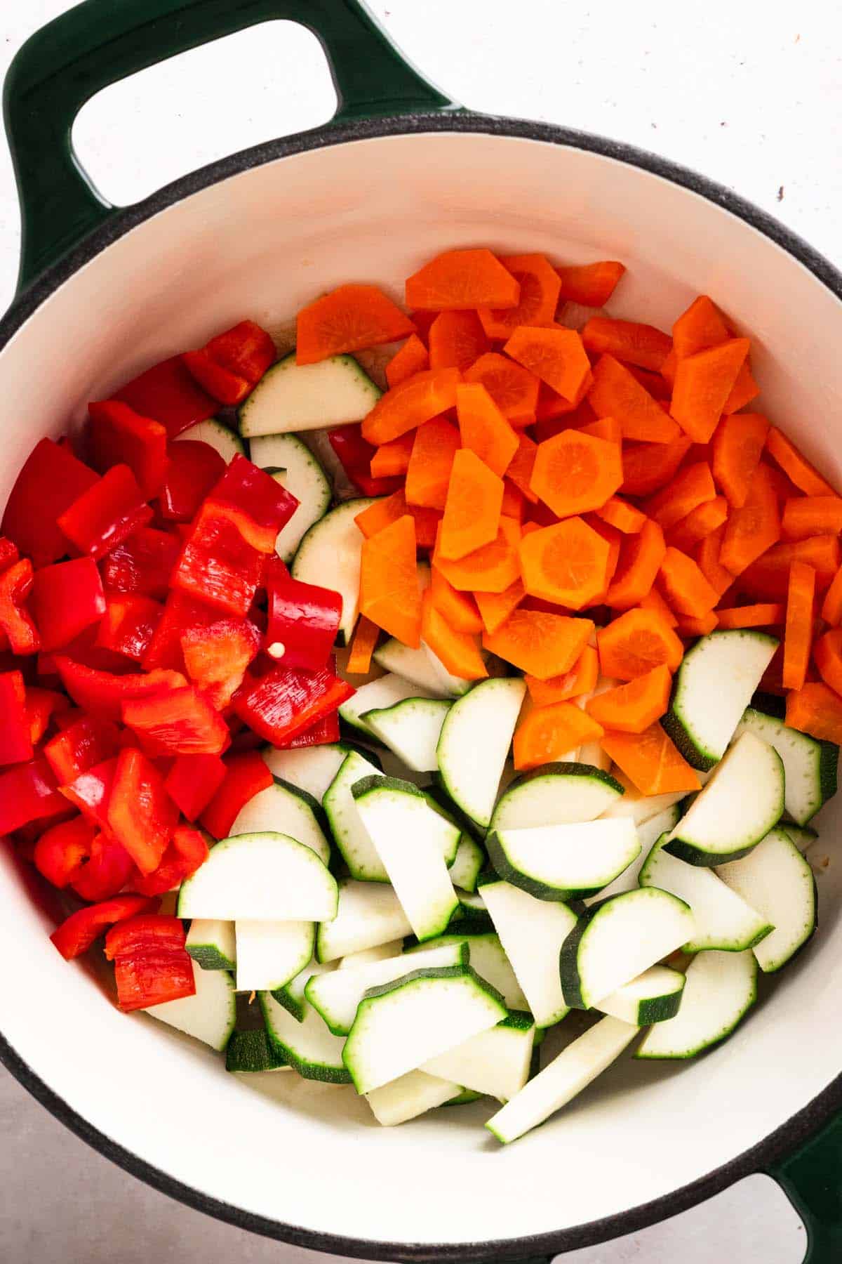 Zucchini stew recipe.