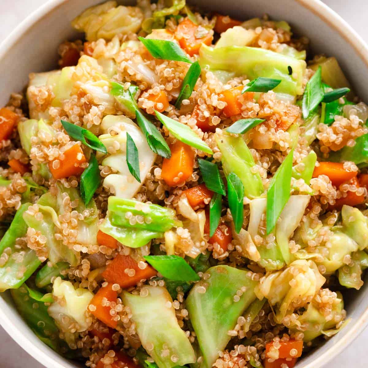 Vegetarian Quinoa Stir Fry