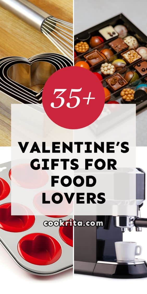 Valentine’s Day gift guide for food lovers with kitchen and food related gifts