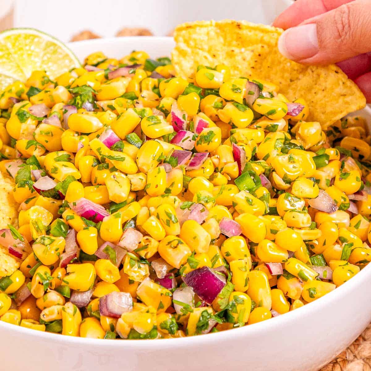 Fresh & Spicy Mexican Corn Salsa