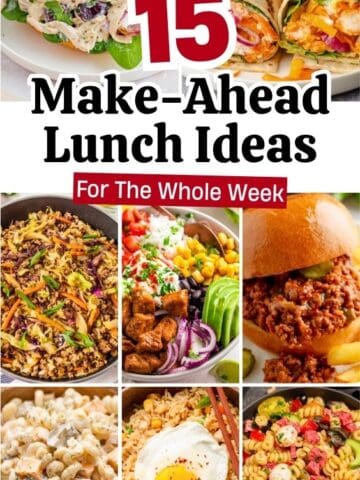 25 Easy Make-Ahead Lunch Ideas That Save Time All Week Long